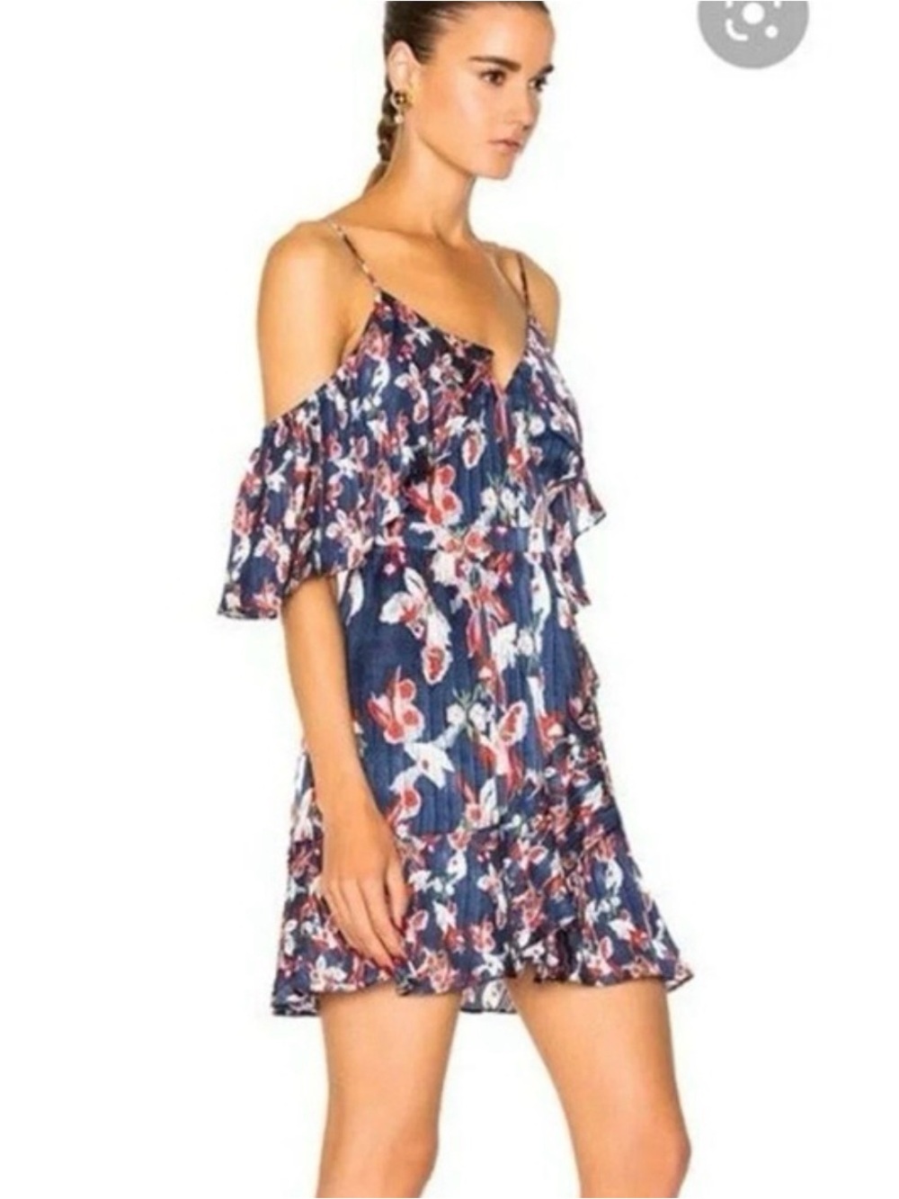 Tanya Taylor Amylia Cold Shoulder Dress Size 6